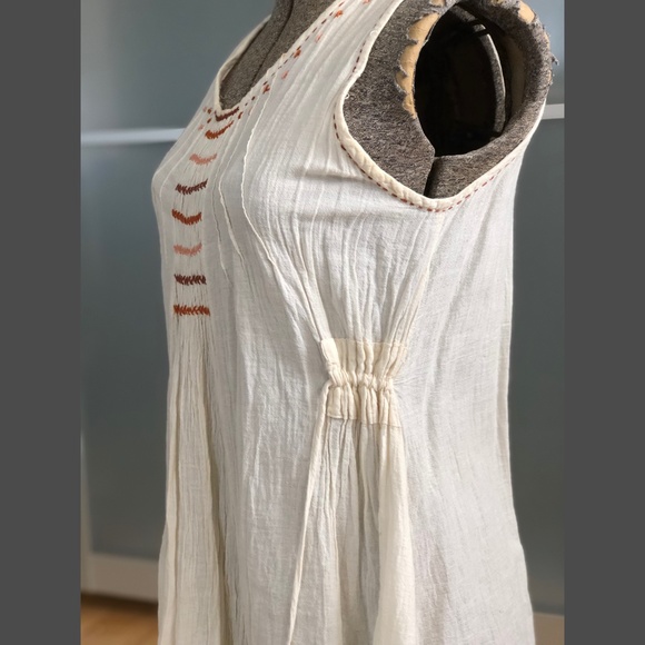 Embroidered Cotton Gauze Tunic - Picture 5 of 5